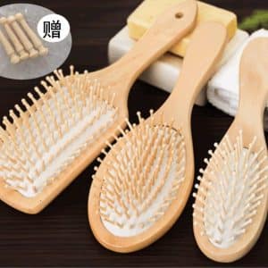cherry wood massage comb