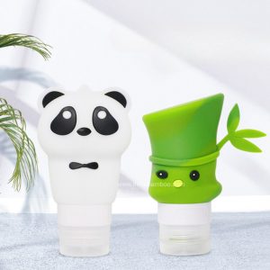 Figure 6-Pandas and Bamboo Silicon Travel Size Container